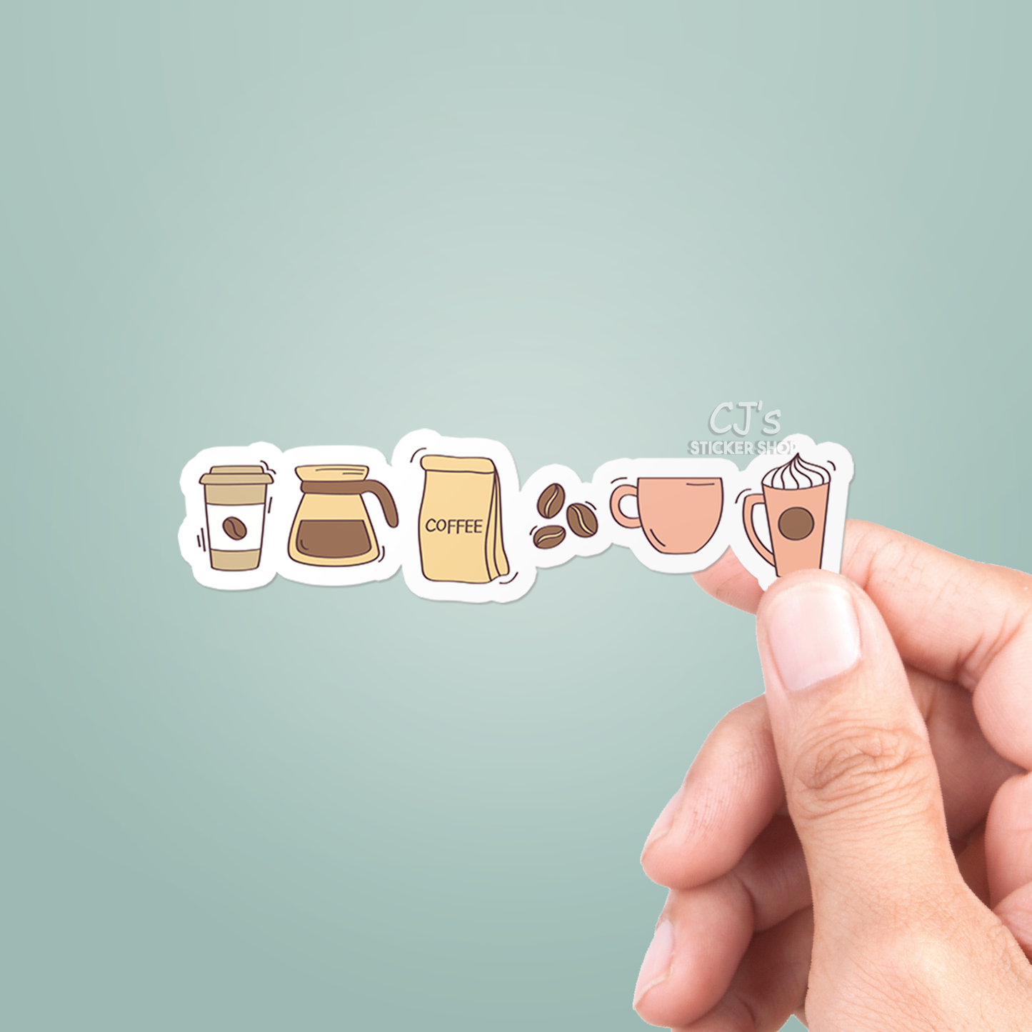 Fun Coffee Vinyl Decals