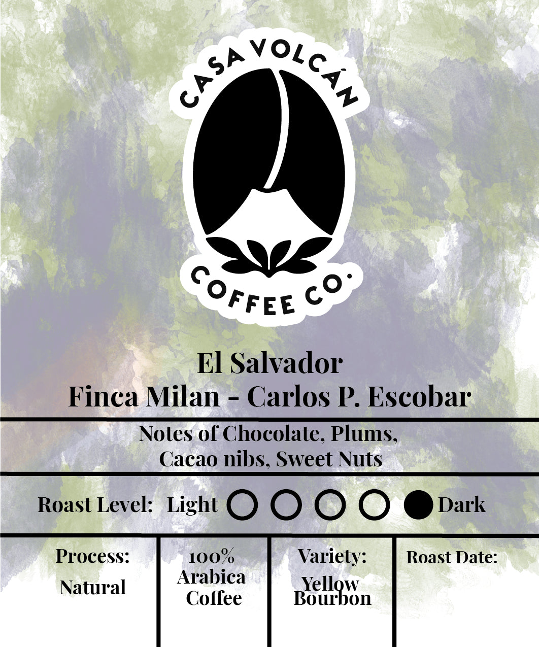 El Salvador Finca Milan Dark Roast